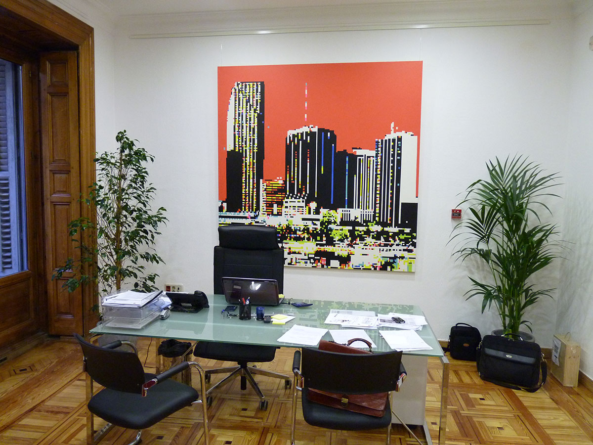 Proyecto de arte en Keytrade AG